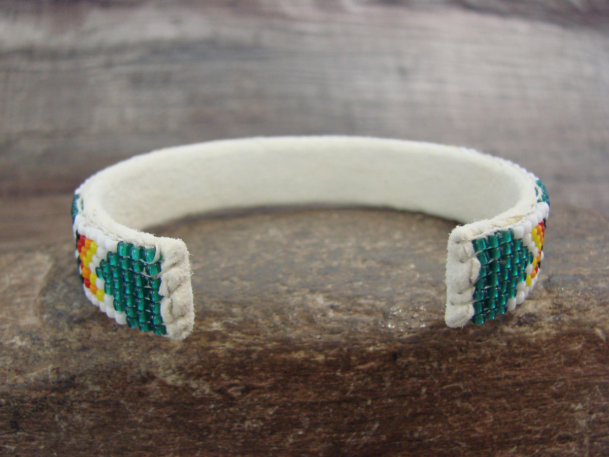 Native American Hand Beaded 1/2" Bracelet by Cleveland