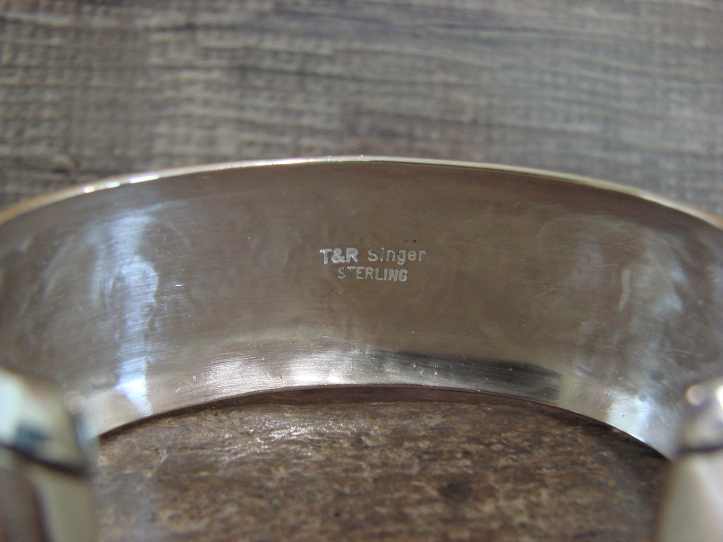 Native American 1" Sterling Silver Kokopelli Bracelet by Singer