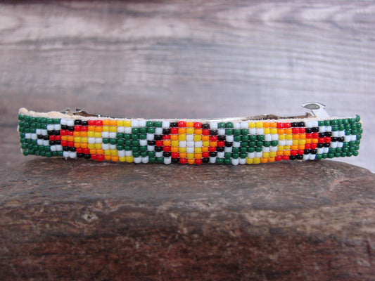 Native American Hand Beaded Hair Barrette by Cleveland
