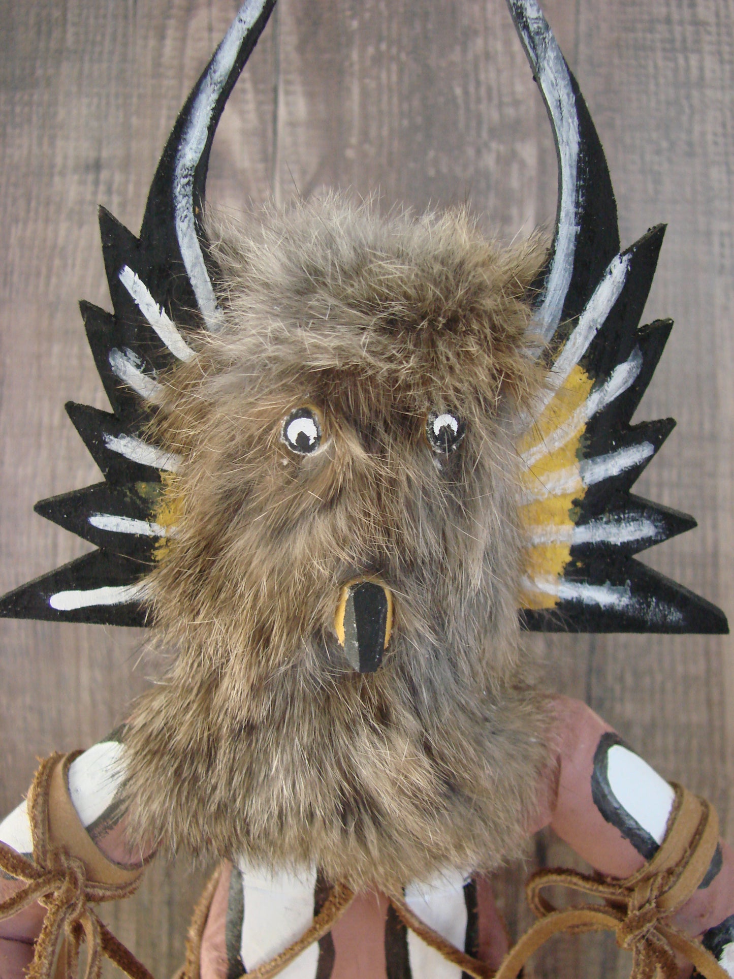 Native American Owl Kachina Dancer Signed Tsosie