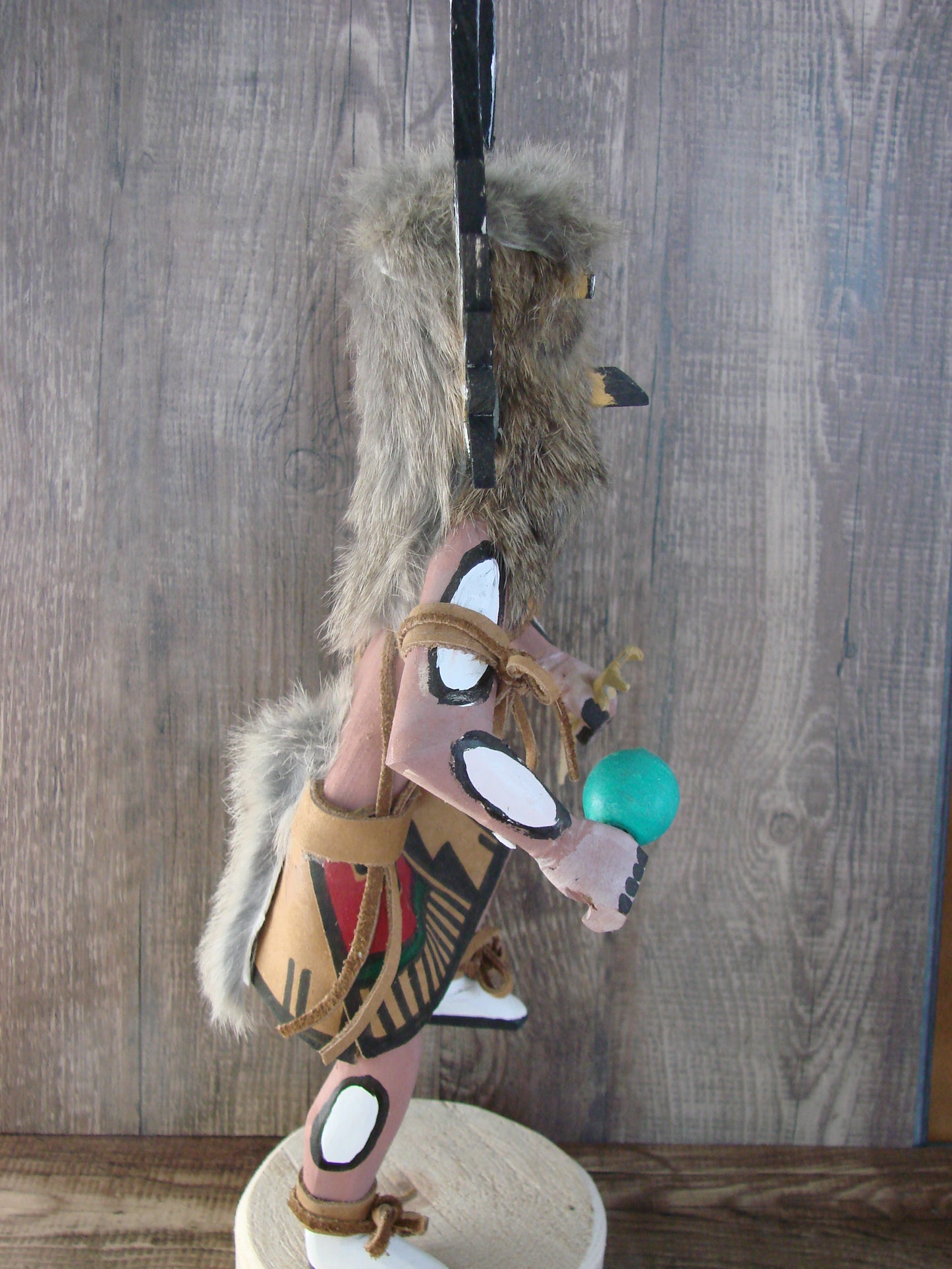 Native American Owl Kachina Dancer Signed Tsosie