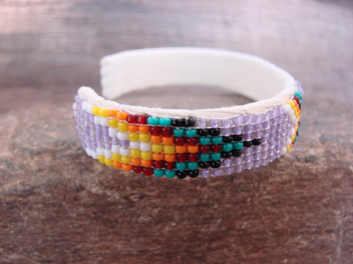 Native American Hand Beaded 1/2" Bracelet by Cleveland