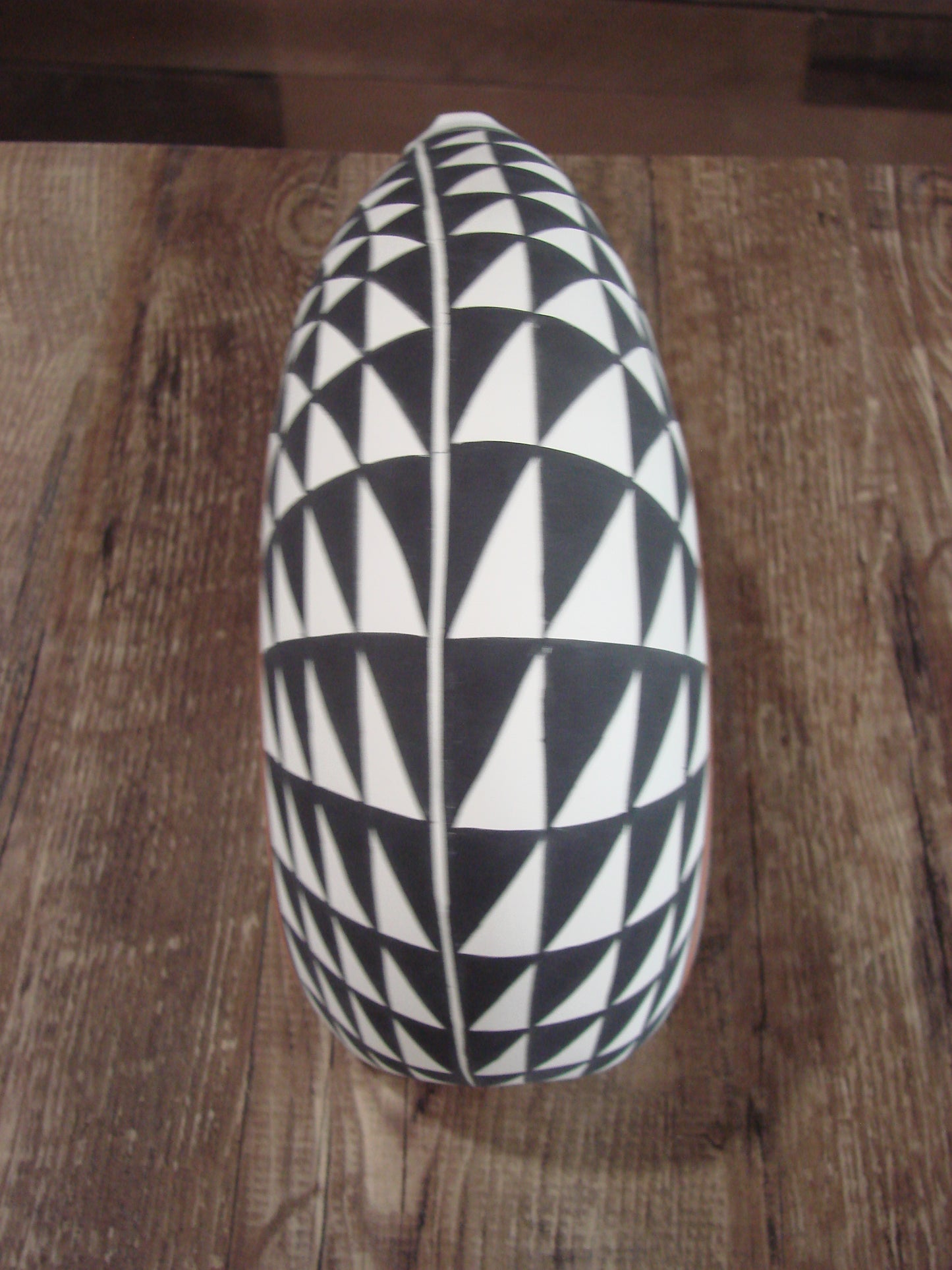 Native American Hand Painted Acoma Bear Pottery by Kuutimaitsa