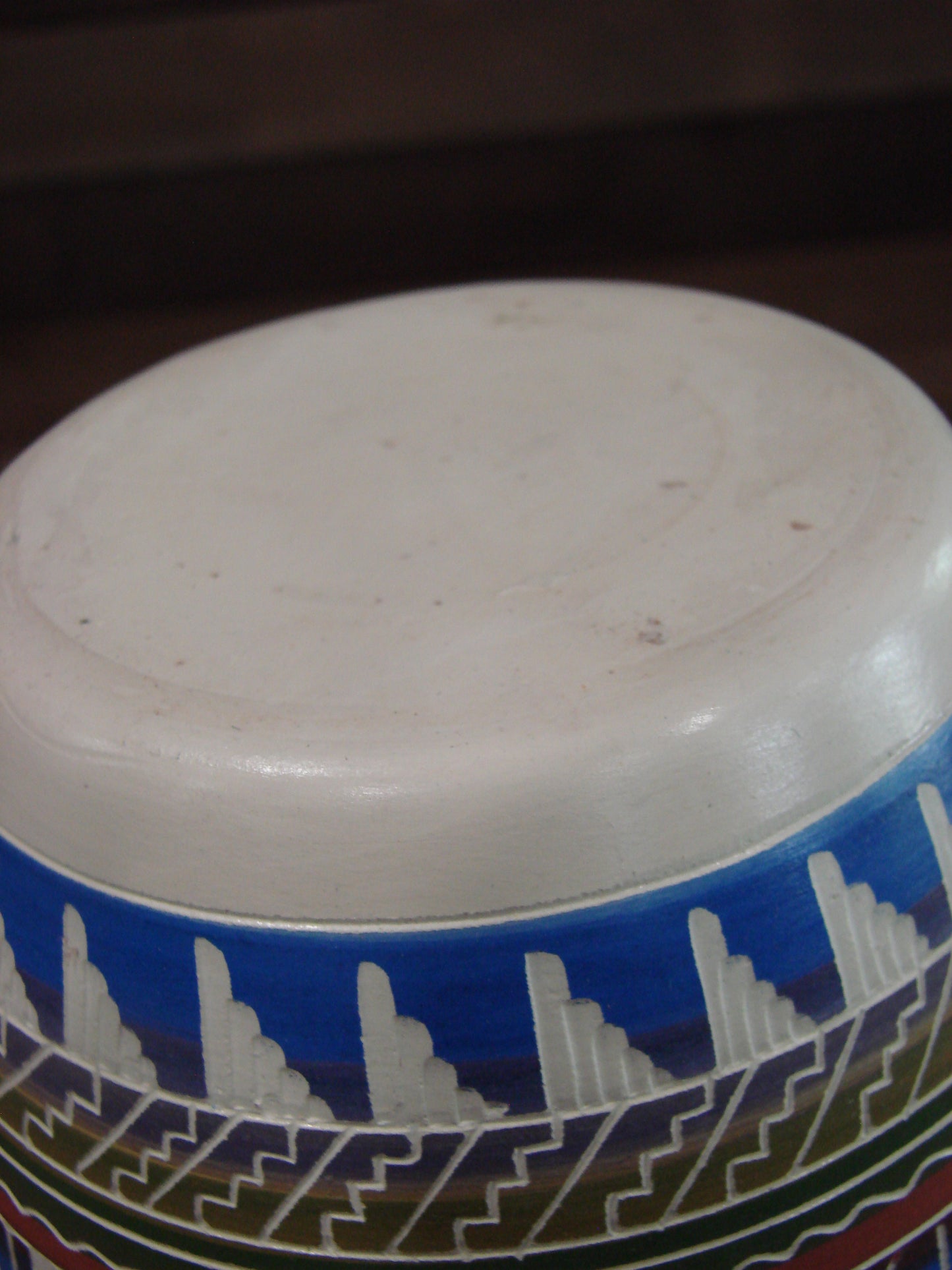 Native American Hand Etched & Hand Painted Pottery - Gilmore
