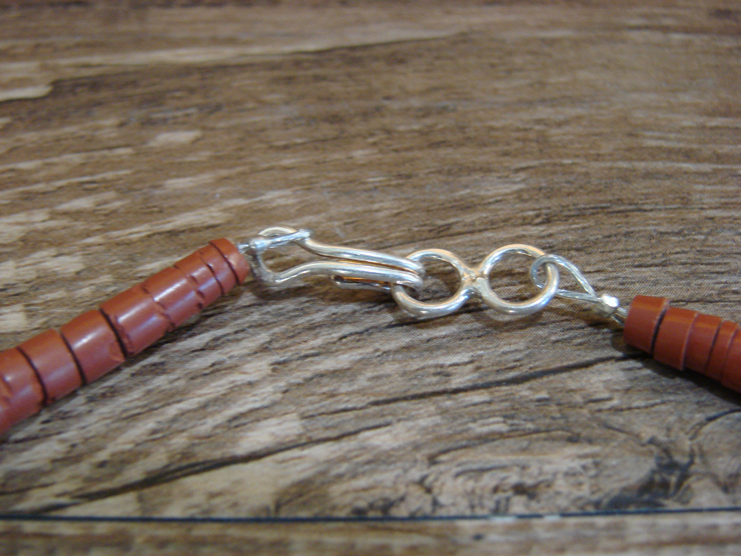 Native American 19" Santo Domingo Multi Stone Heishi Necklace - Crespin