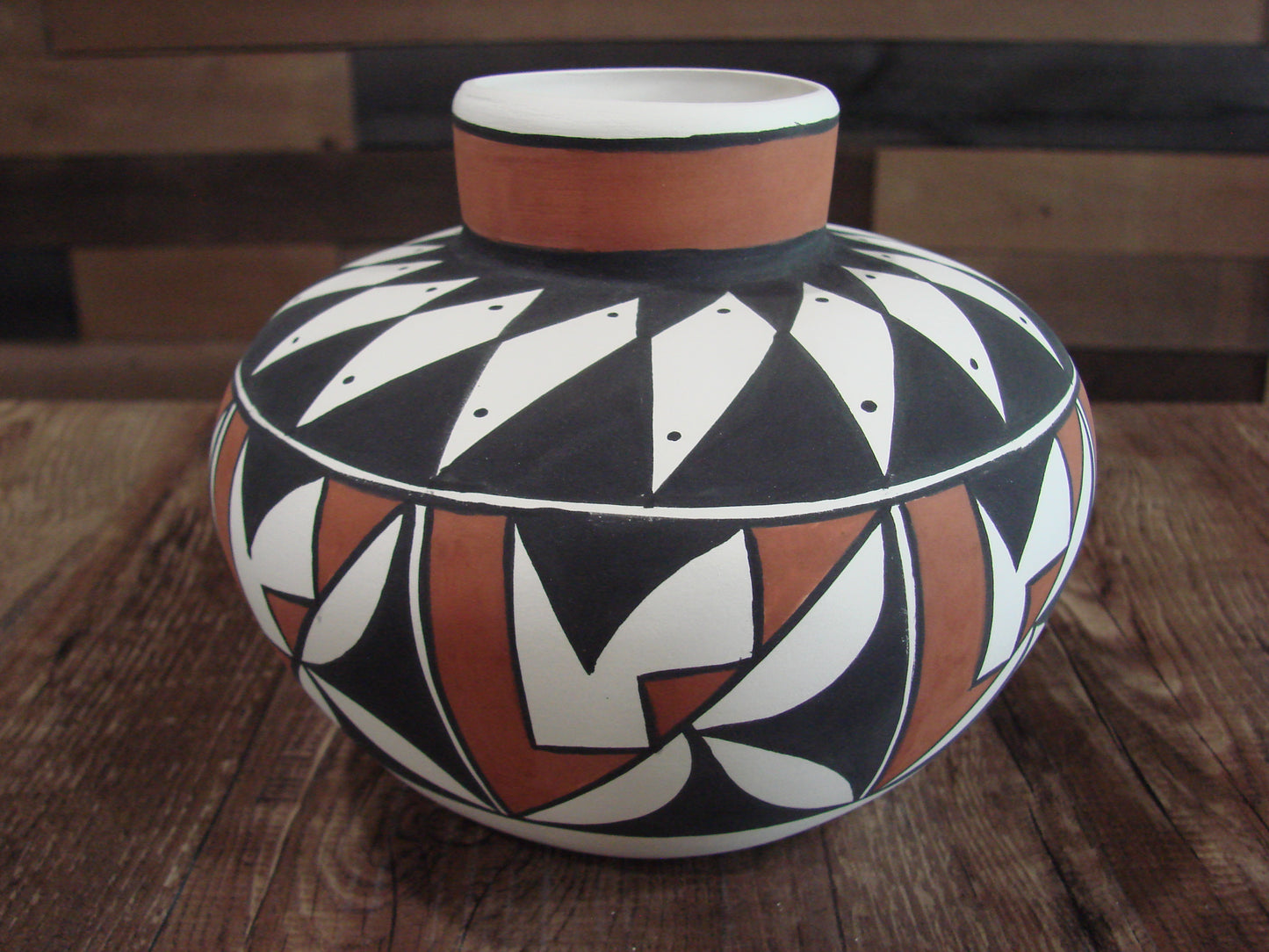 Native American Hand Painted Acoma Pottery by Kuutimaitsa