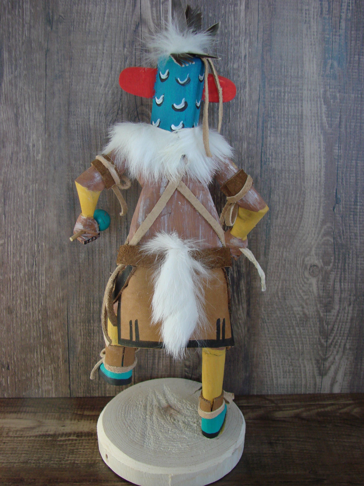 Native American Road Runner Kachina Dancer Signed Tsosie