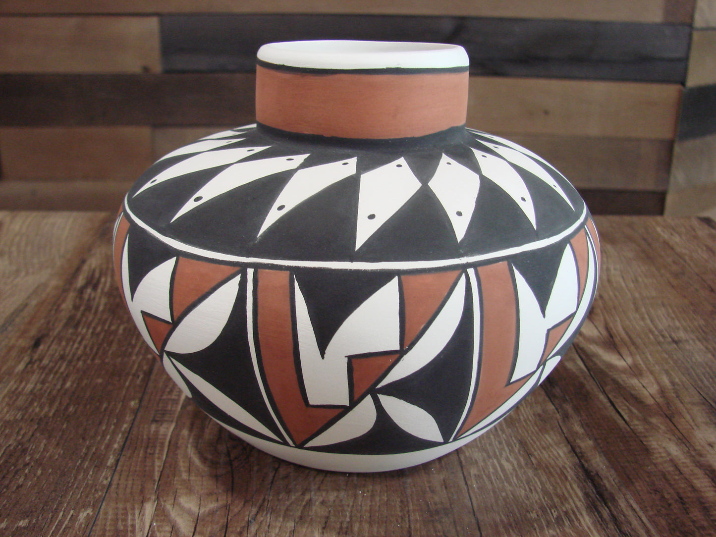 Native American Hand Painted Acoma Pottery by Kuutimaitsa