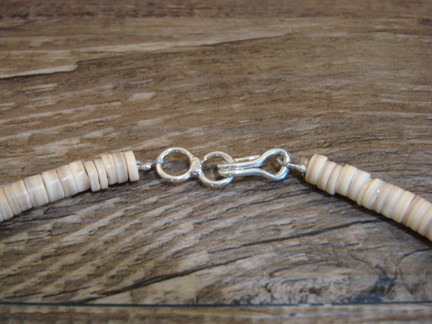 Native American 19" Santo Domingo Multi Stone Heishi Necklace - Crespin