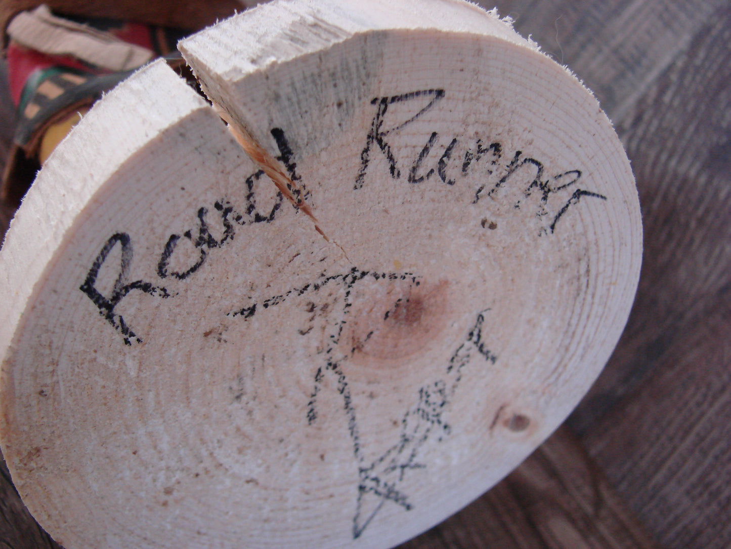 Native American Road Runner Kachina Dancer Signed Tsosie