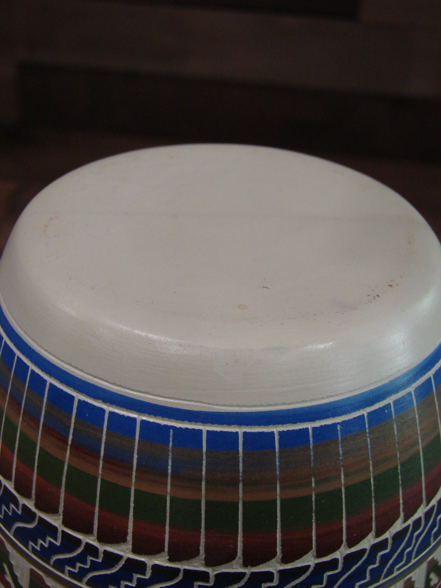 Native American Hand Etched & Hand Painted Pottery - Gilmore