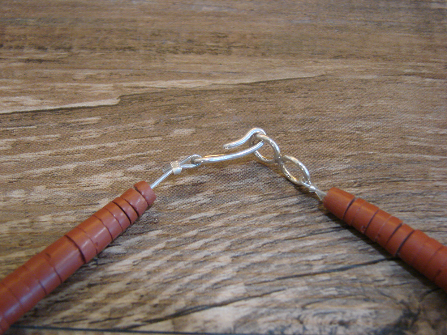 Native American 19" Santo Domingo Multi Stone Heishi Necklace - Crespin