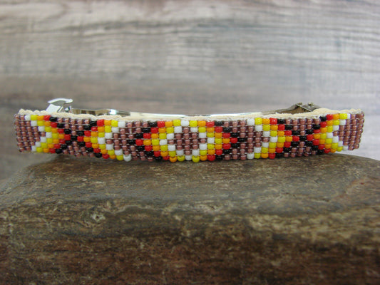 Native American Hand Beaded Hair Barrette by Cleveland