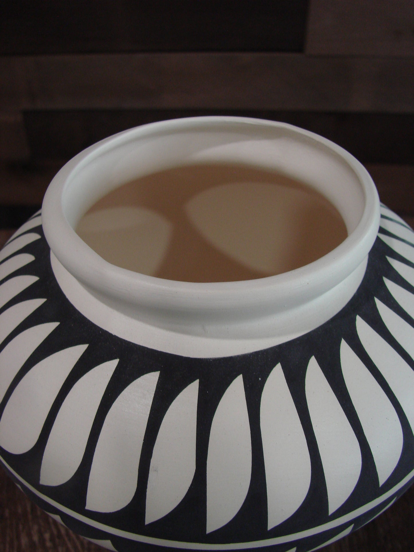 Native American Acoma Fine Line Hand Painted Pottery by Concho