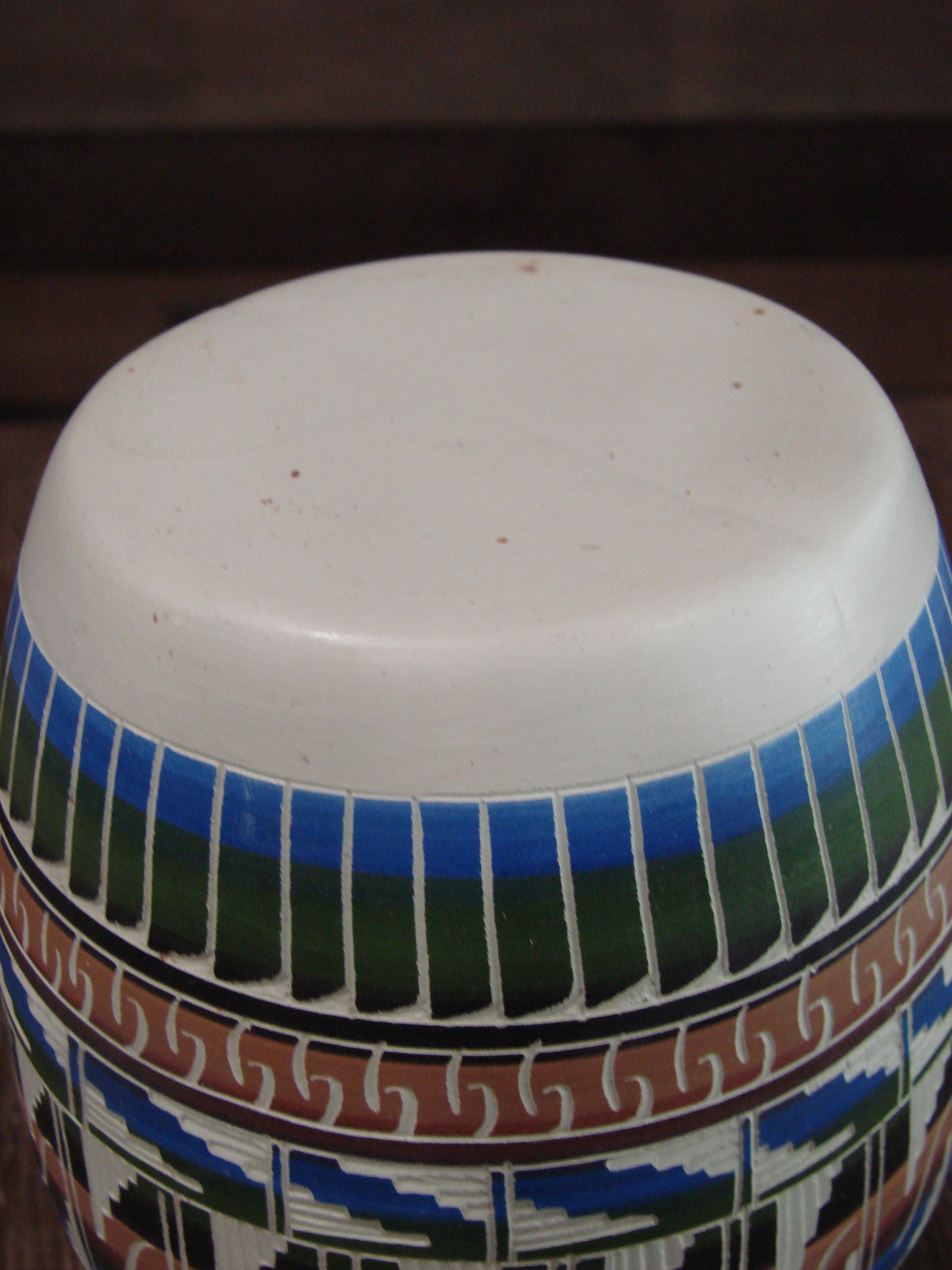 Native American Hand Etched & Hand Painted Pottery - Gilmore