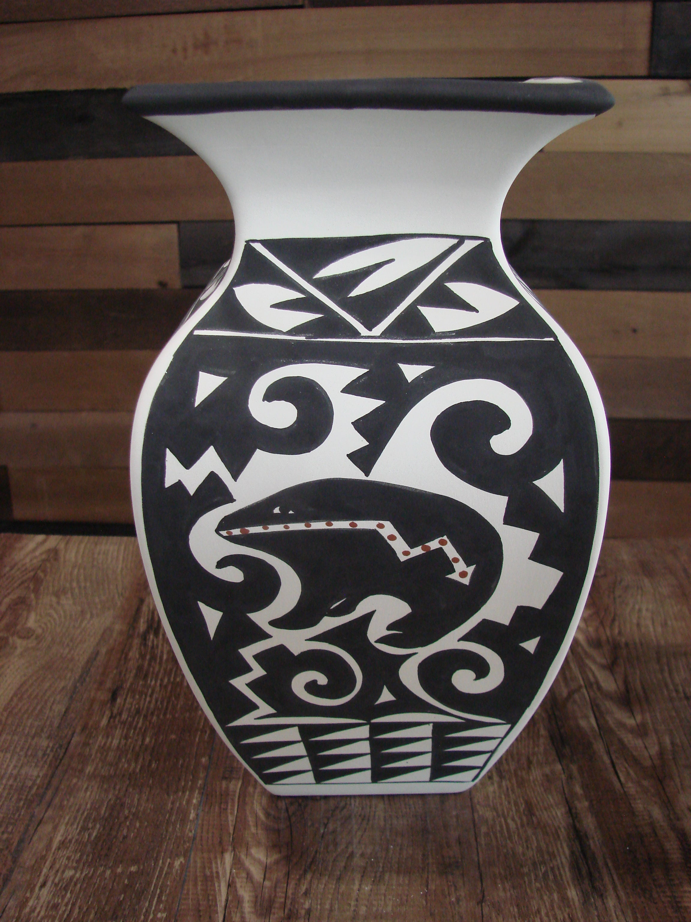 アコマ族◇A. Concho作 ココペリ模様 ハンドメイド陶器 赤土ボウル Small Native American Hand Painted Acoma Pottery by Concho– NTNM