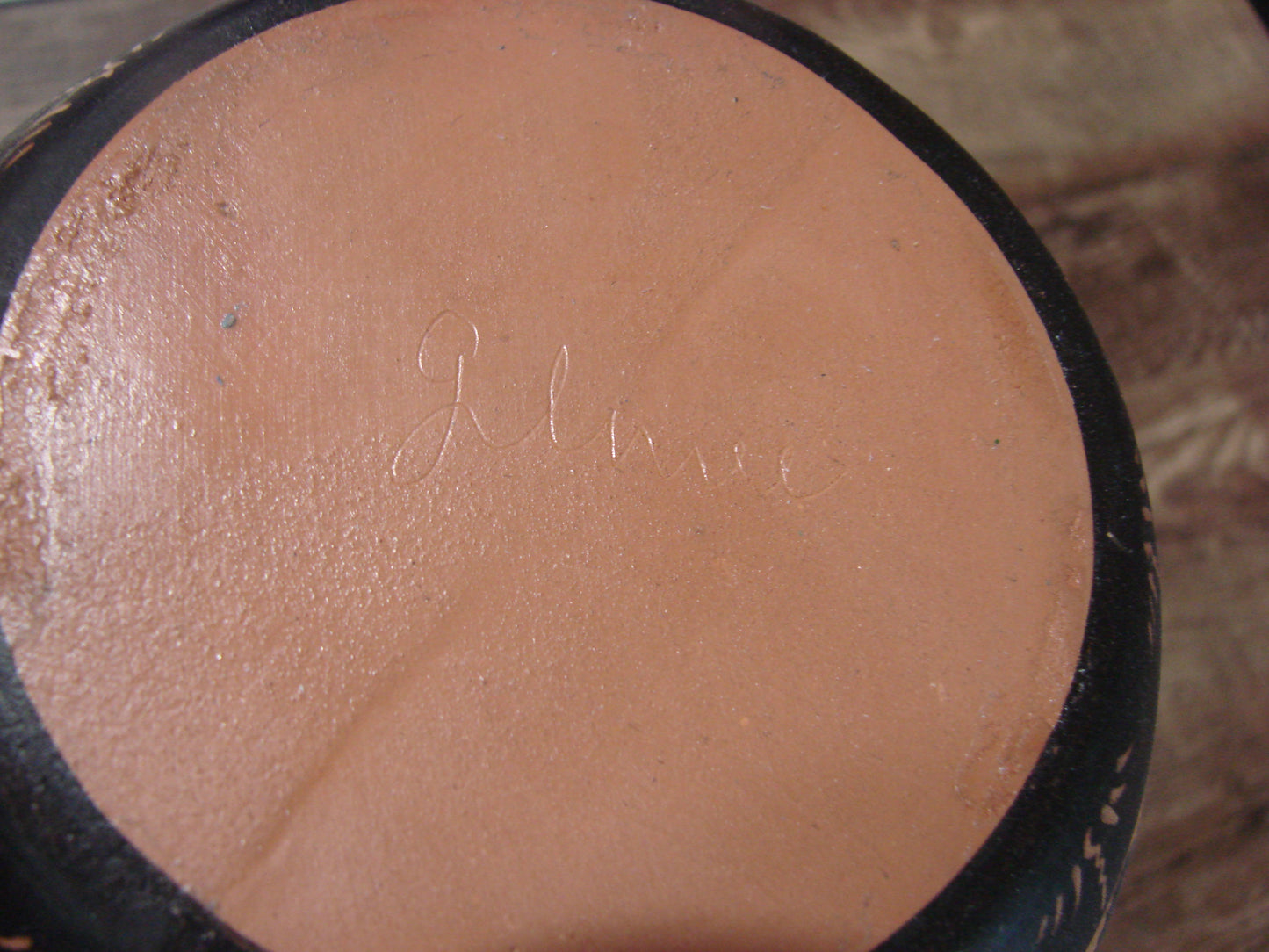 Native American Hand Etched & Hand Painted Pottery - Gilmore