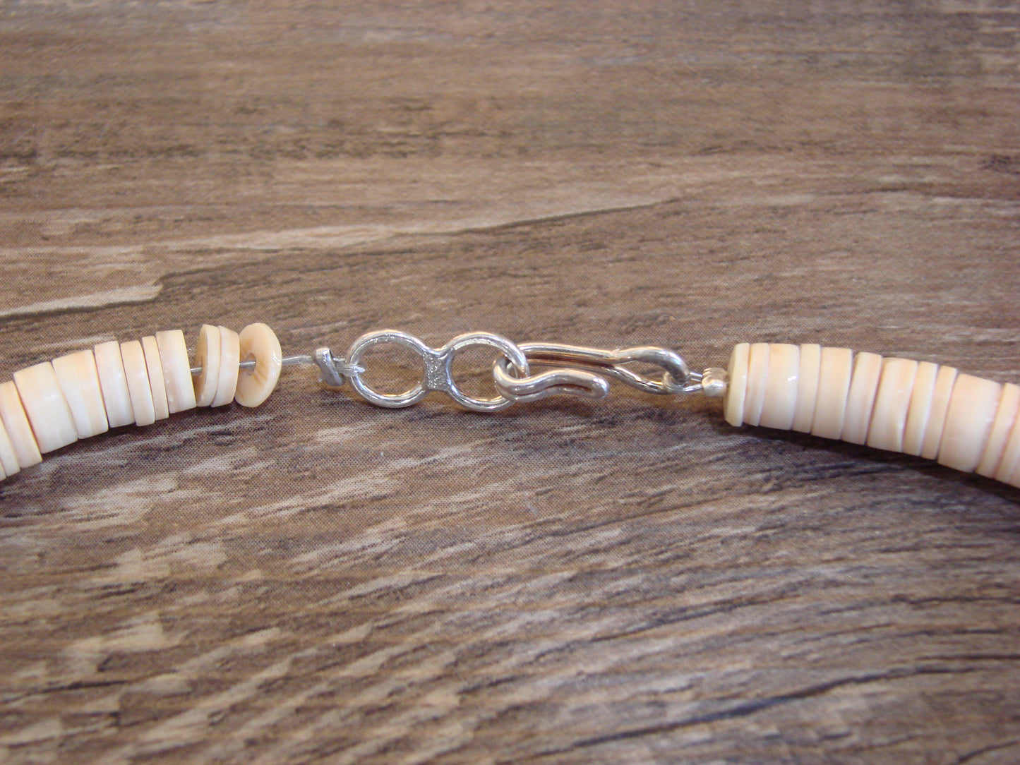 Native American 19" Santo Domingo Multi Stone Heishi Necklace - Crespin