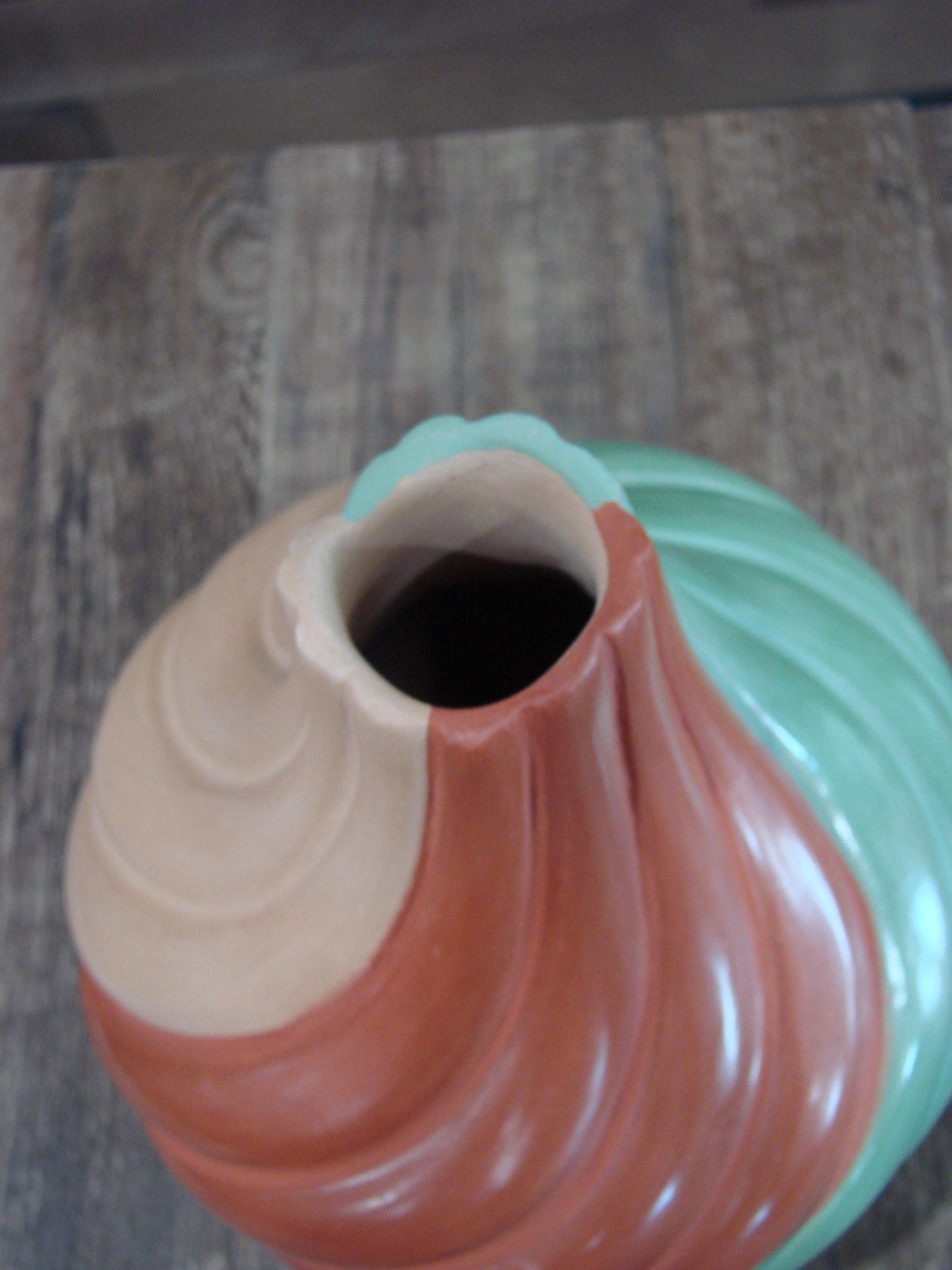 Native American Jemez Clay Hand Coiled Pottery Signed Yepa