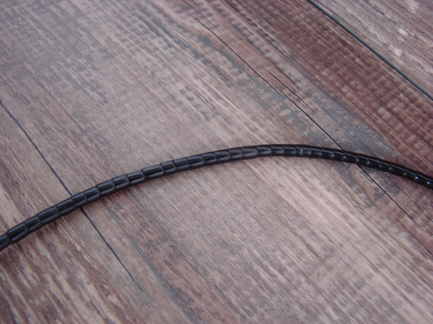 Hand Carved Jet Horse Fetish Necklace - Mitchell