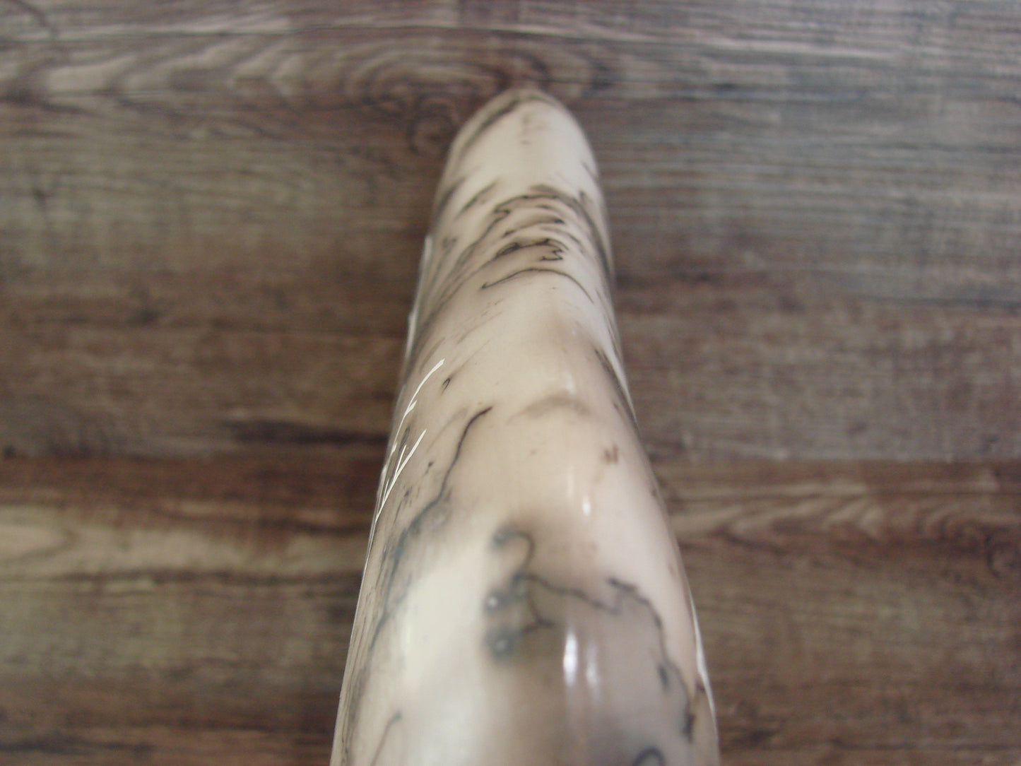 Native American Pottery Horse Hair Buffalo Sculpture by Yellow Corn