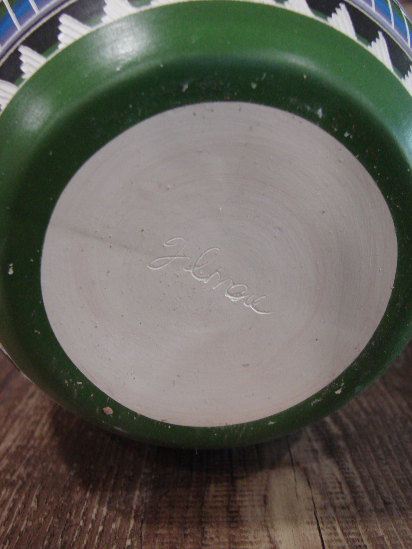 Native American Hand Etched & Hand Painted Pottery - Gilmore