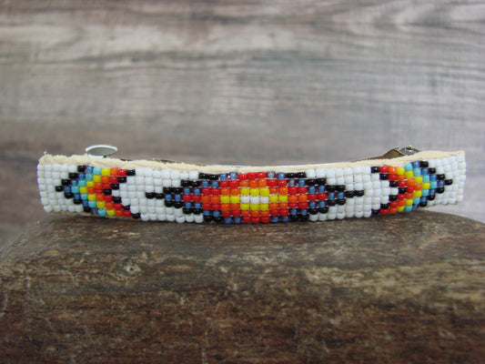 Native American Hand Beaded Hair Barrette by Cleveland
