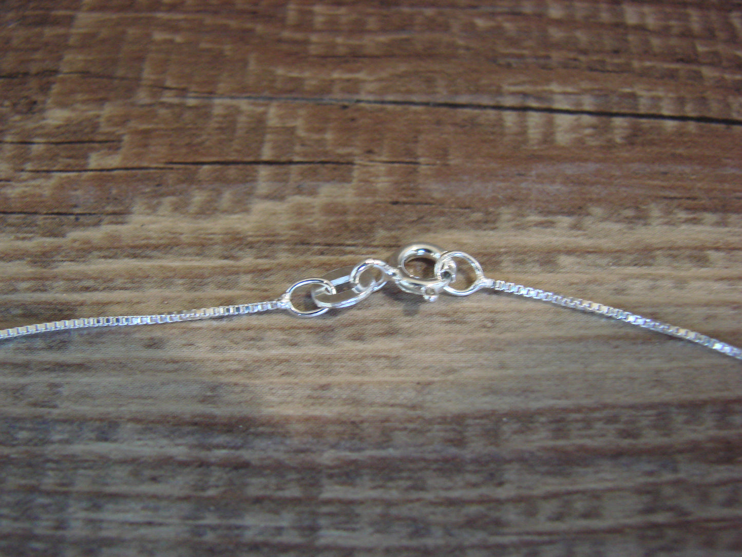 Native American Sterling Silver & Turquoise Heart Mama Necklace Signed Yazzie