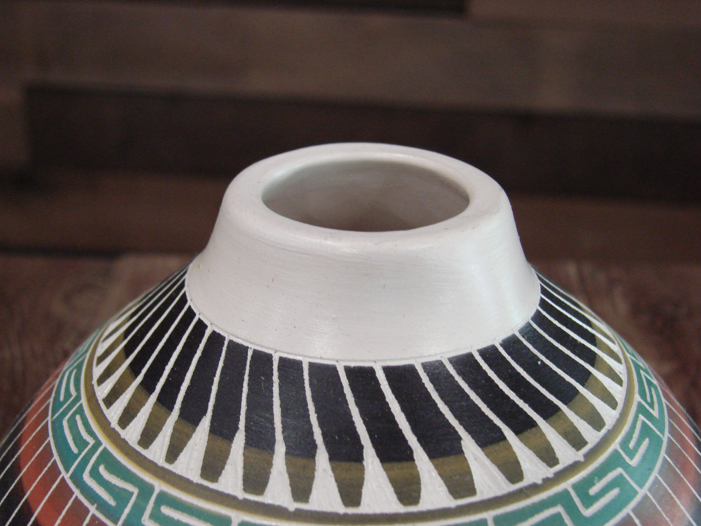 Native American Hand Etched & Hand Painted Pottery - Gilmore