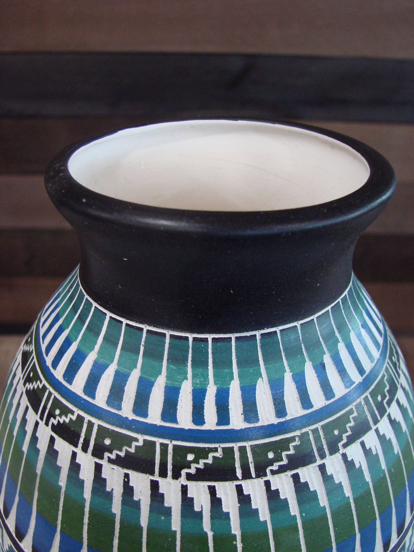 Native American Hand Etched & Hand Painted Pottery - Gilmore