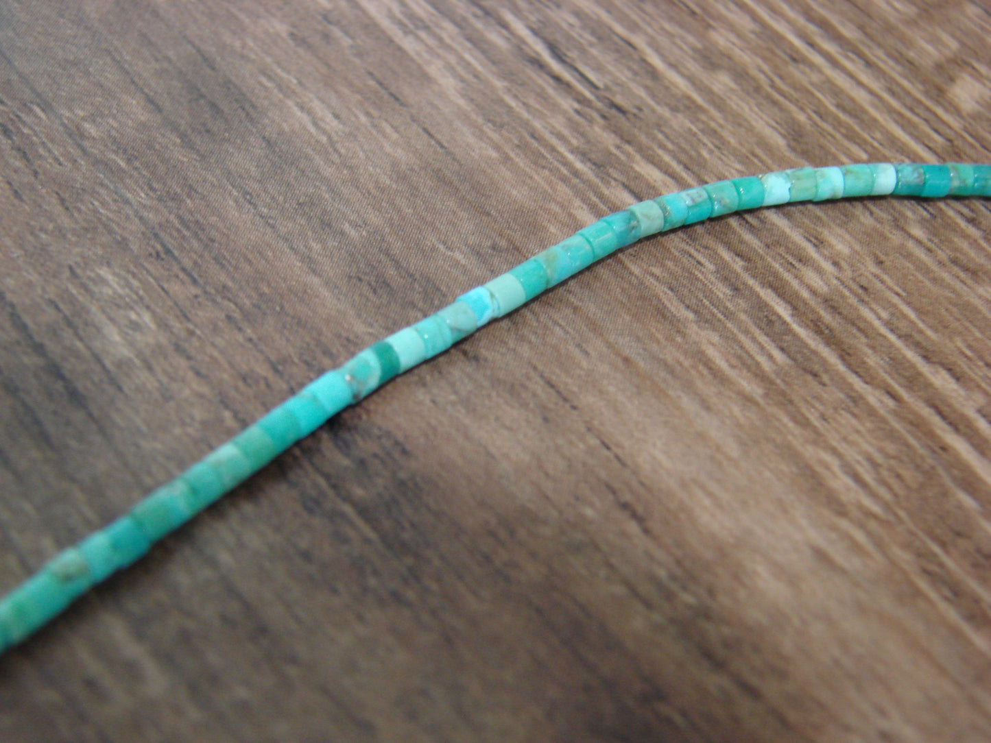 Hand Carved Turquoise Blue Jay Fetish Necklace - Matt Mitchell