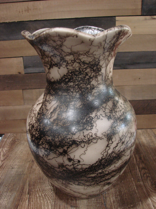 Native American Navajo Indian Horse Hair Pottery by Vail