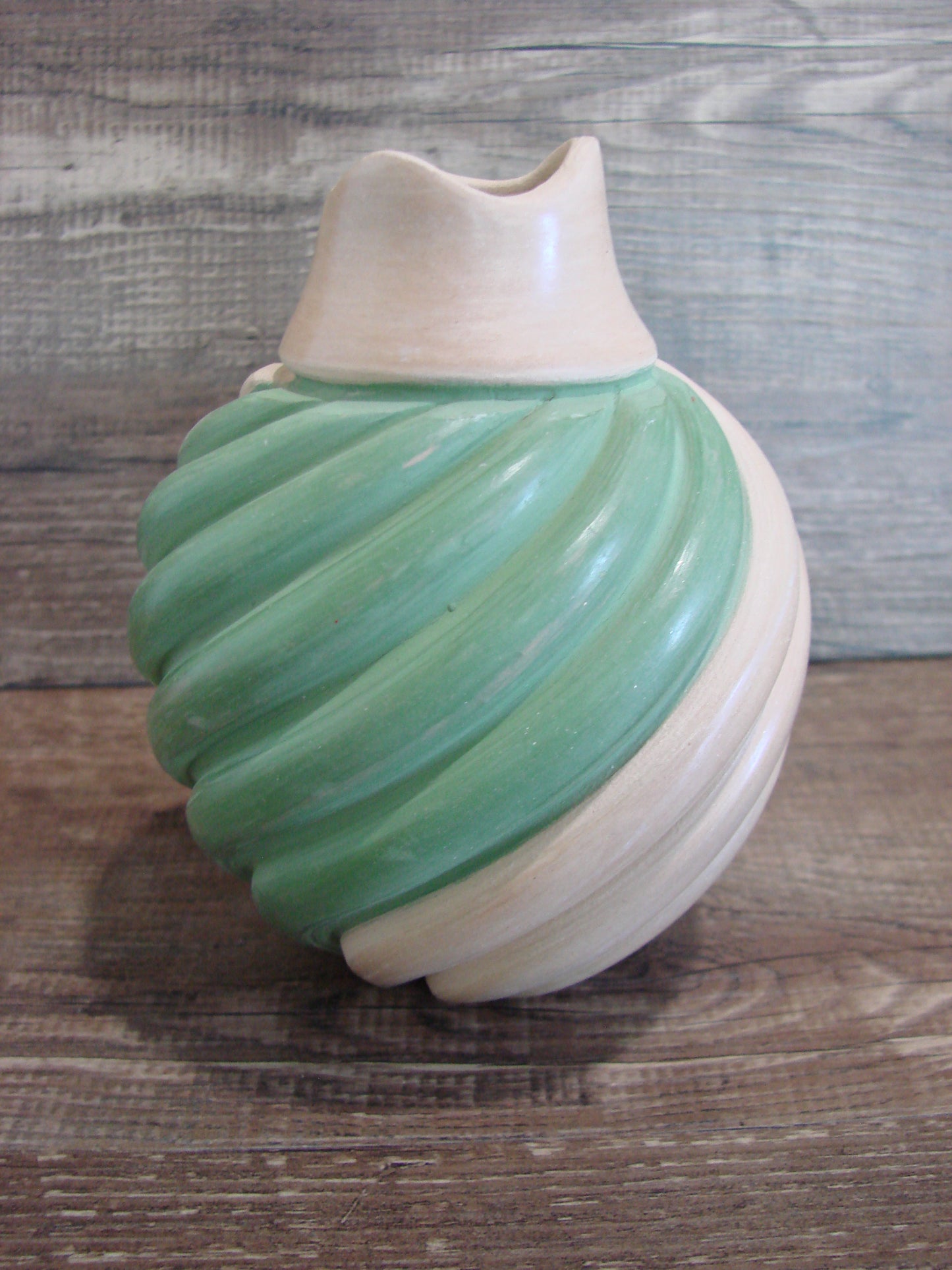 Native American Jemez Clay Hand Coiled Pottery Signed Yepa