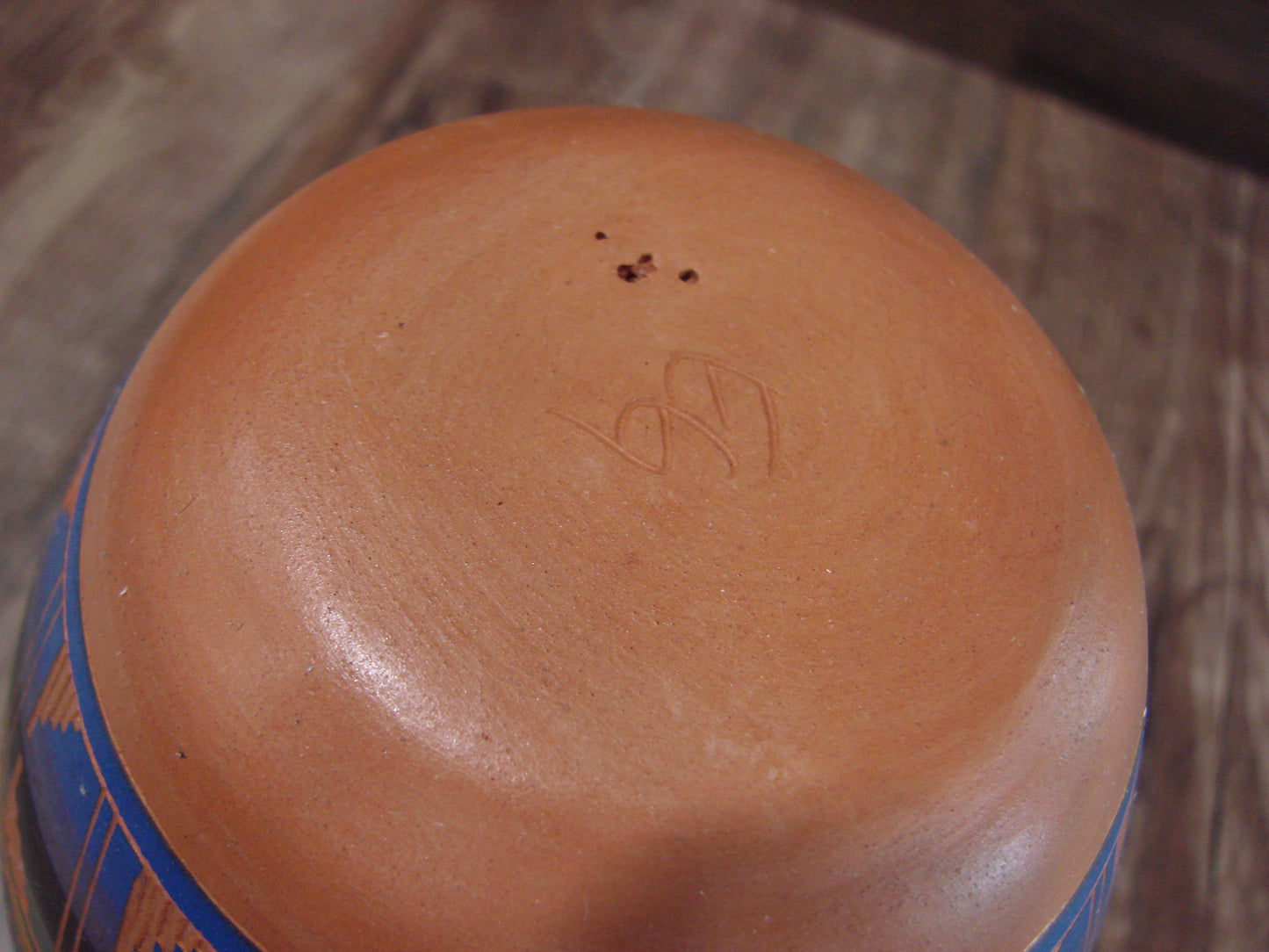 Native American Hand Etched & Hand Painted Pottery - Gilmore