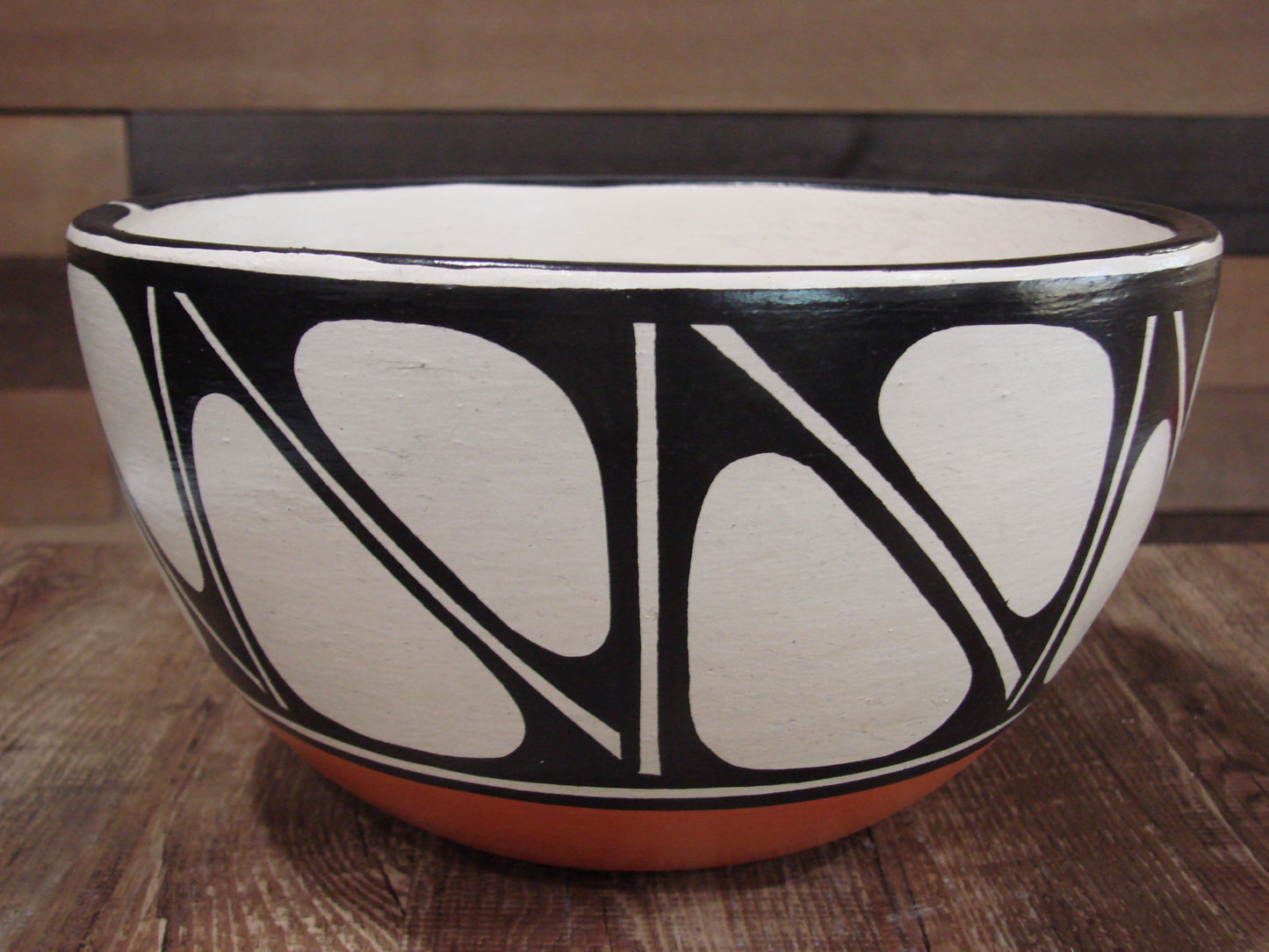 Native American Santo Domingo Kewa Handmade Clay Pottery by Aguilar