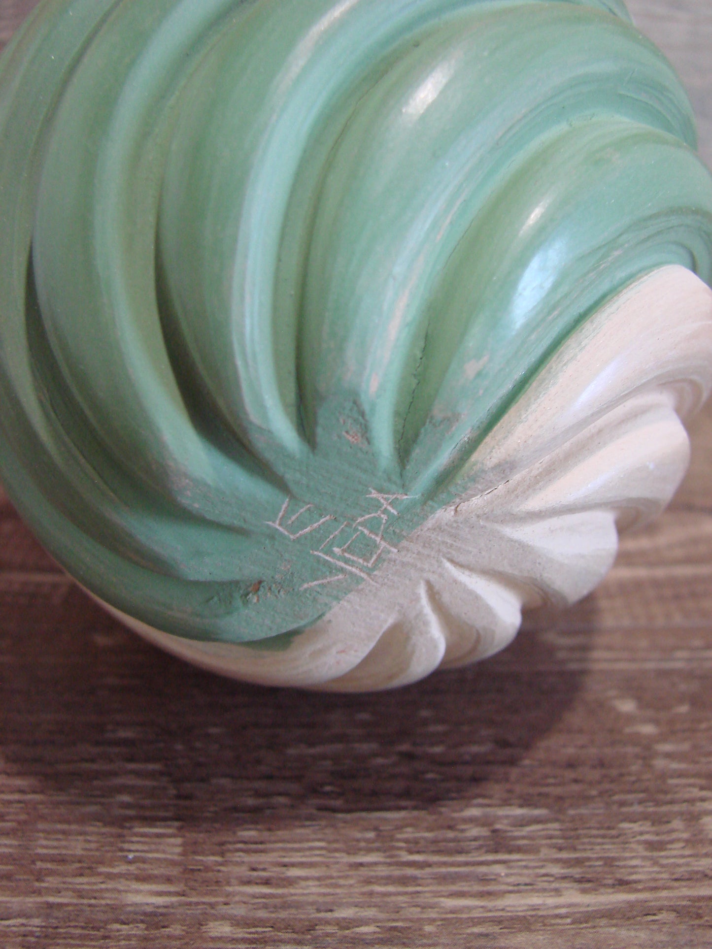 Native American Jemez Clay Hand Coiled Pottery Signed Yepa