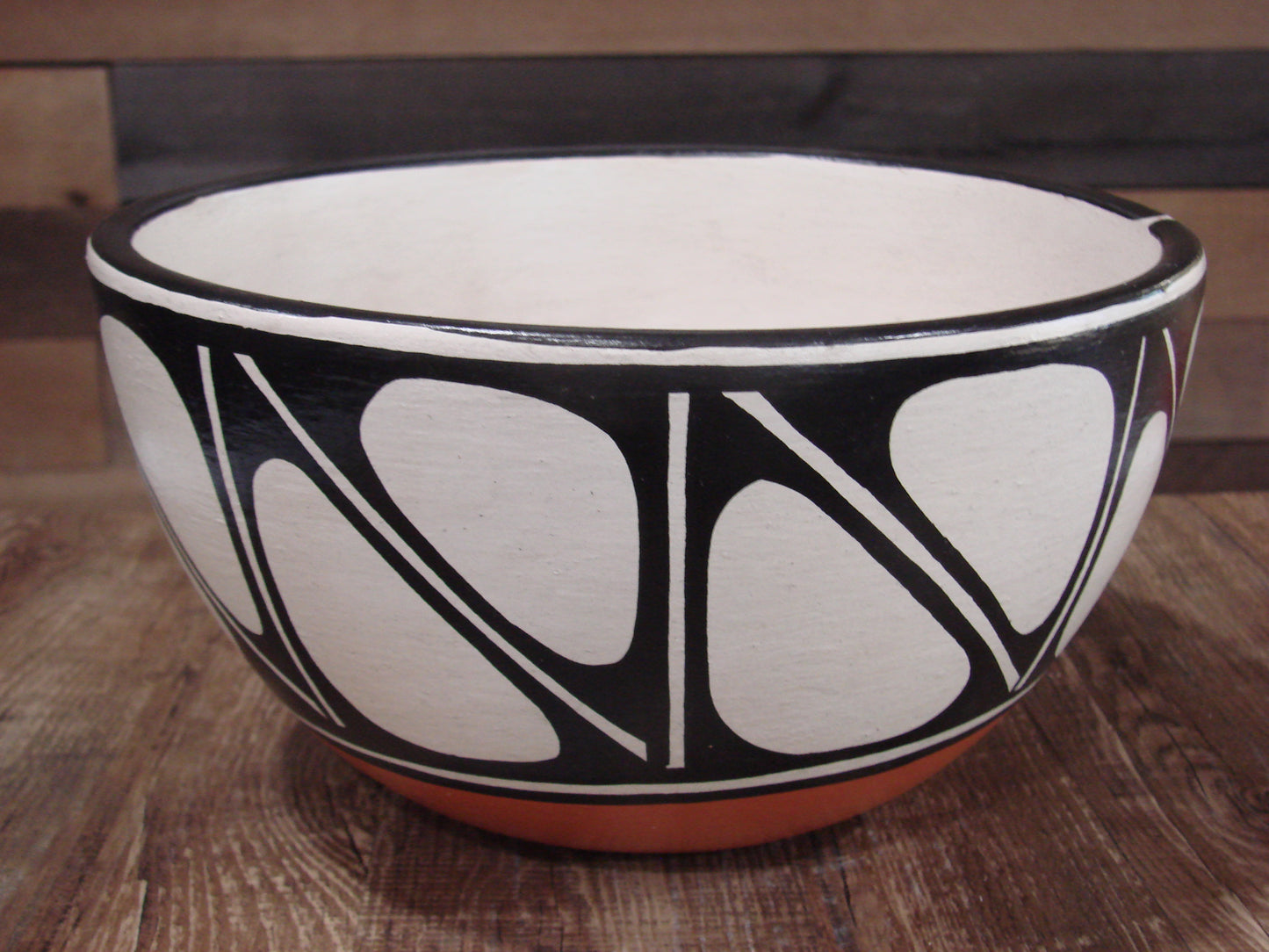 Native American Santo Domingo Kewa Handmade Clay Pottery by Aguilar