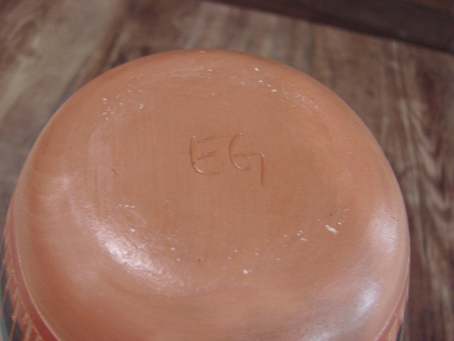 Native American Hand Etched & Hand Painted Pottery - Gilmore