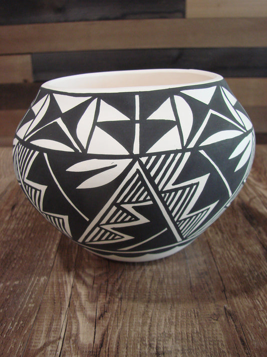 Native American Hand Painted Acoma Pottery by Concho