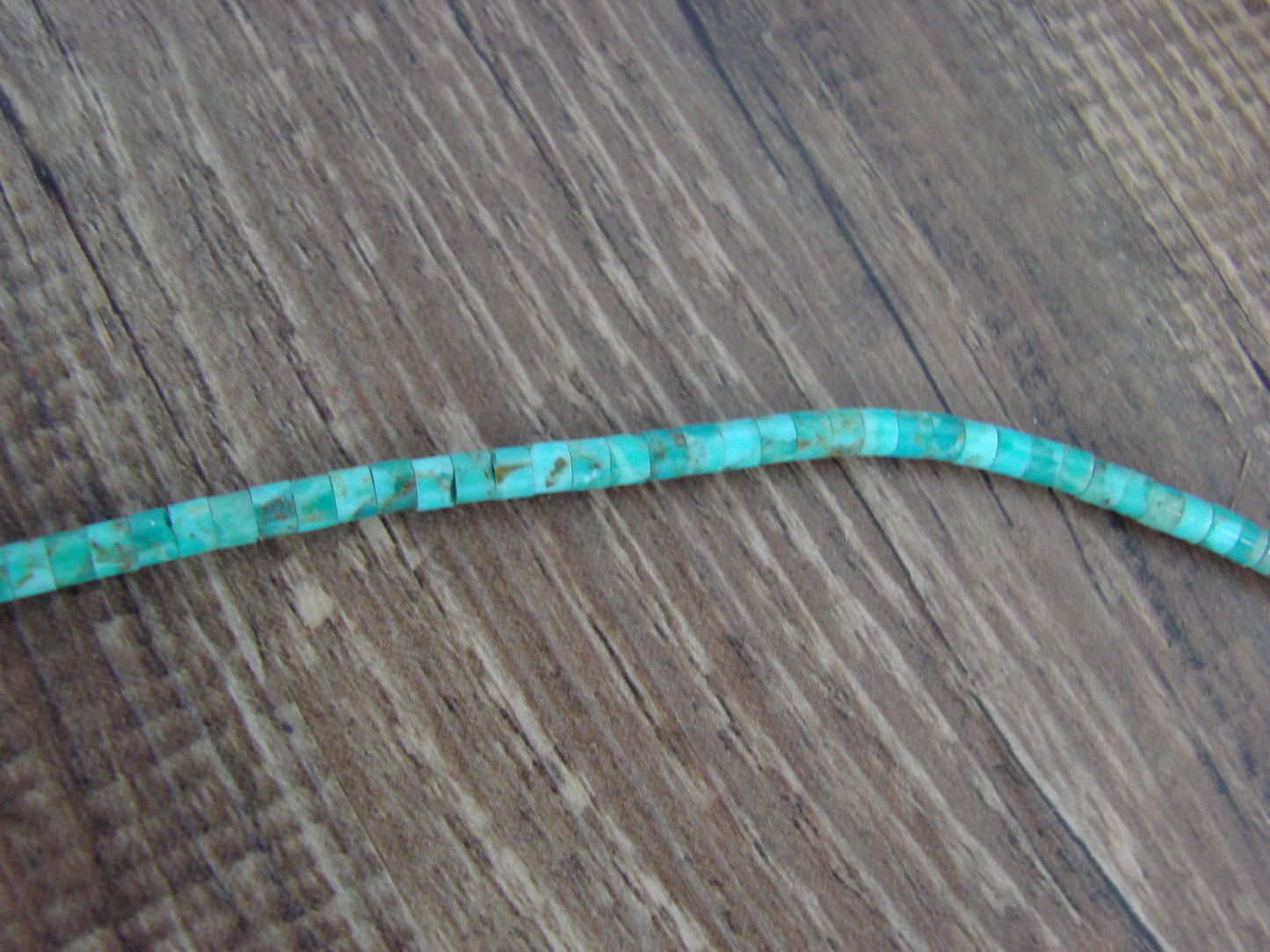 Hand Carved Turquoise Eagle Fetish Necklace - Matt Mitchell
