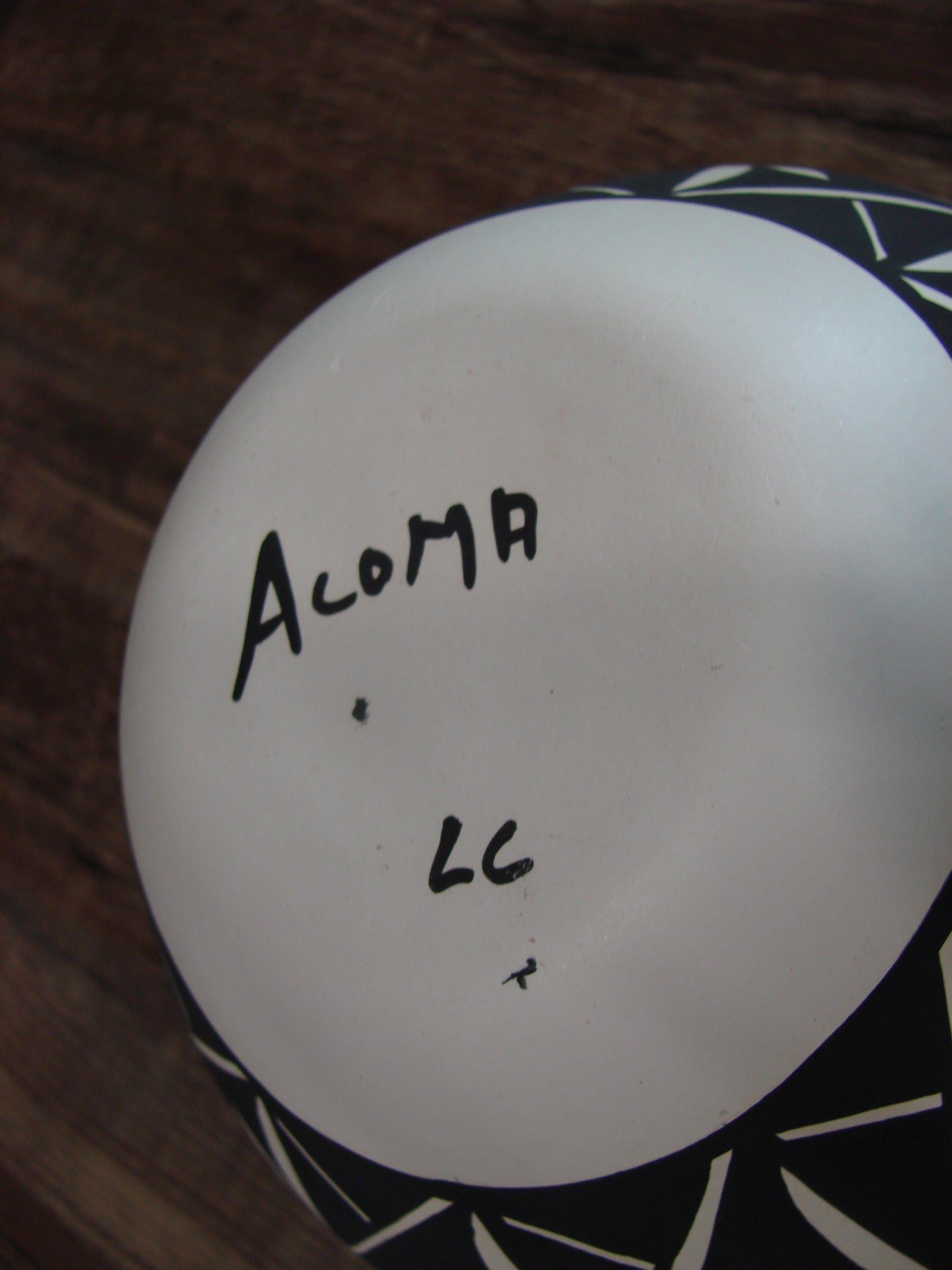 Native American Hand Painted Acoma Pottery by Concho