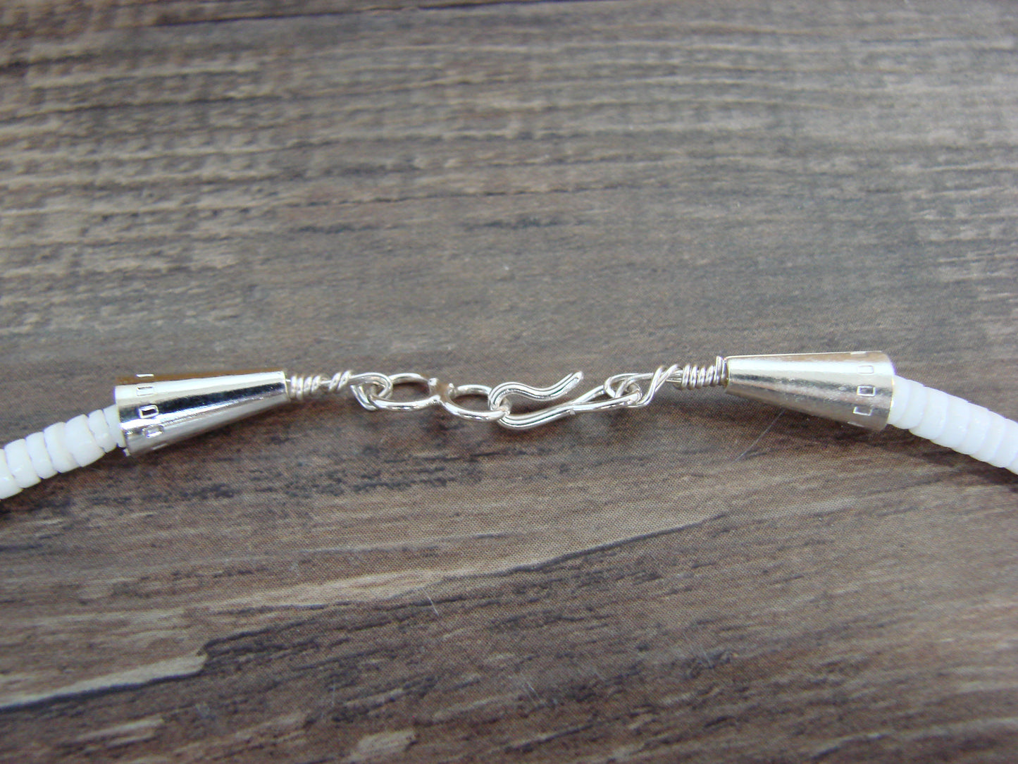 Hand Carved White Marble Hummingbird Fetish Necklace Matt Mitchell
