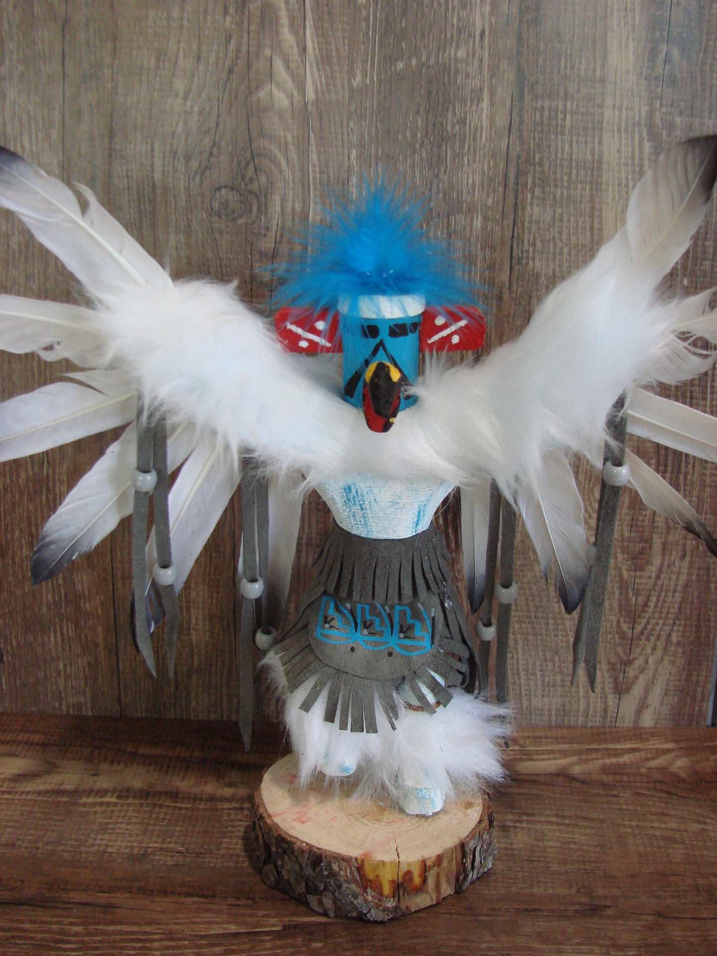 Native American Eagle Kachina Dancer by Lonjose