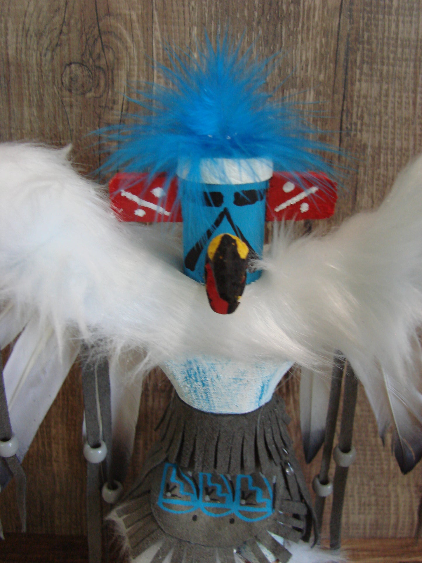 Native American Eagle Kachina Dancer by Lonjose