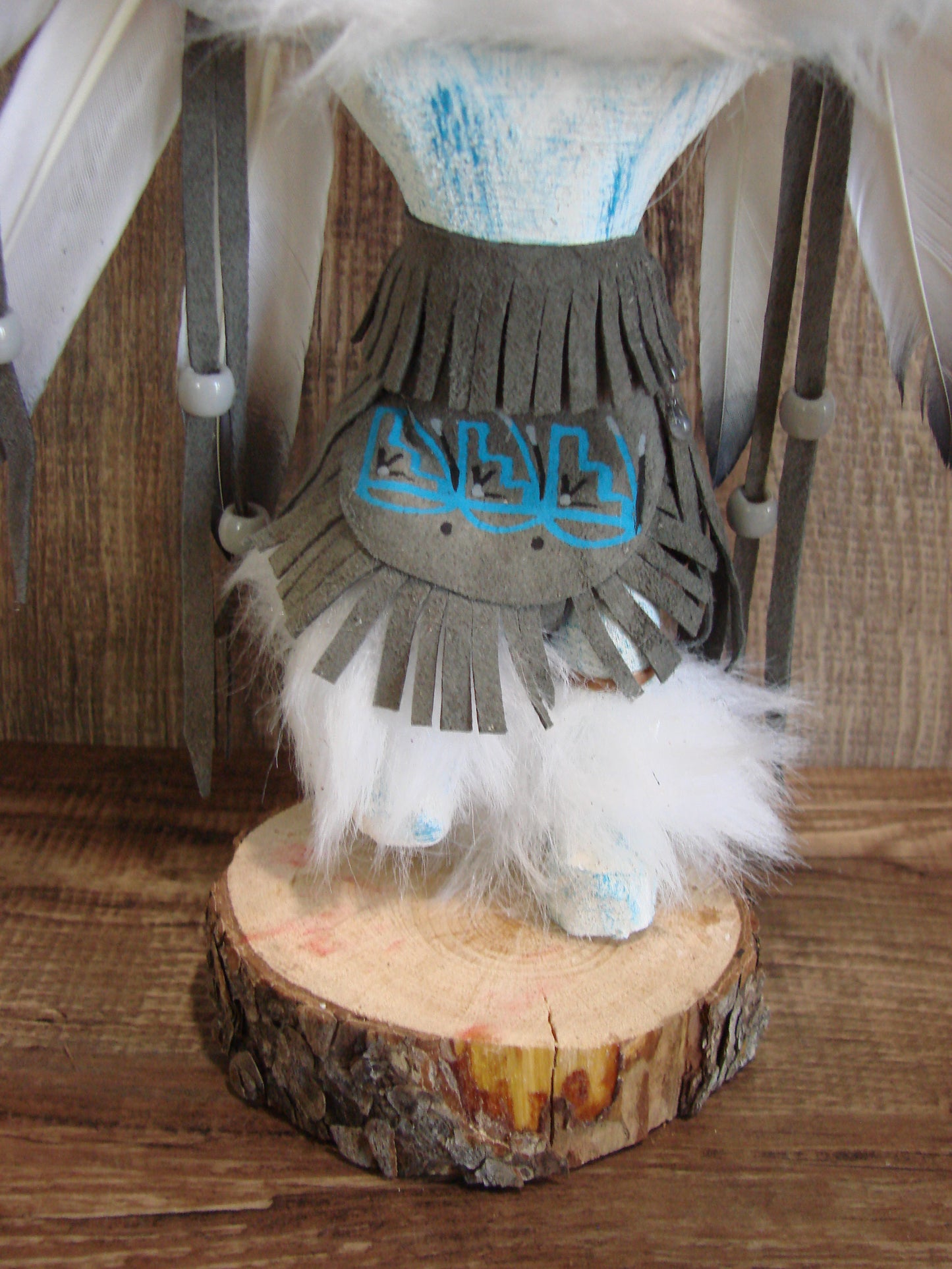 Native American Eagle Kachina Dancer by Lonjose
