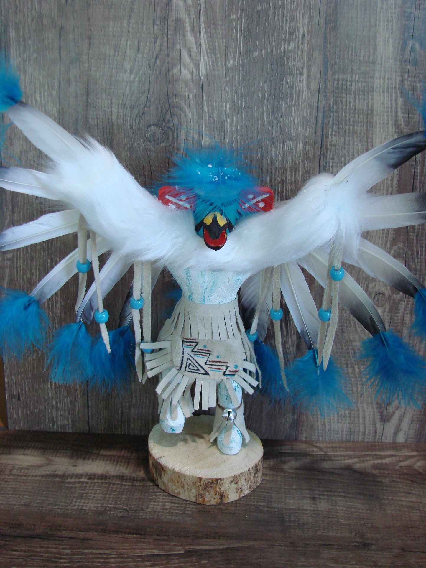 Native American Eagle Kachina Dancer by Lonjose