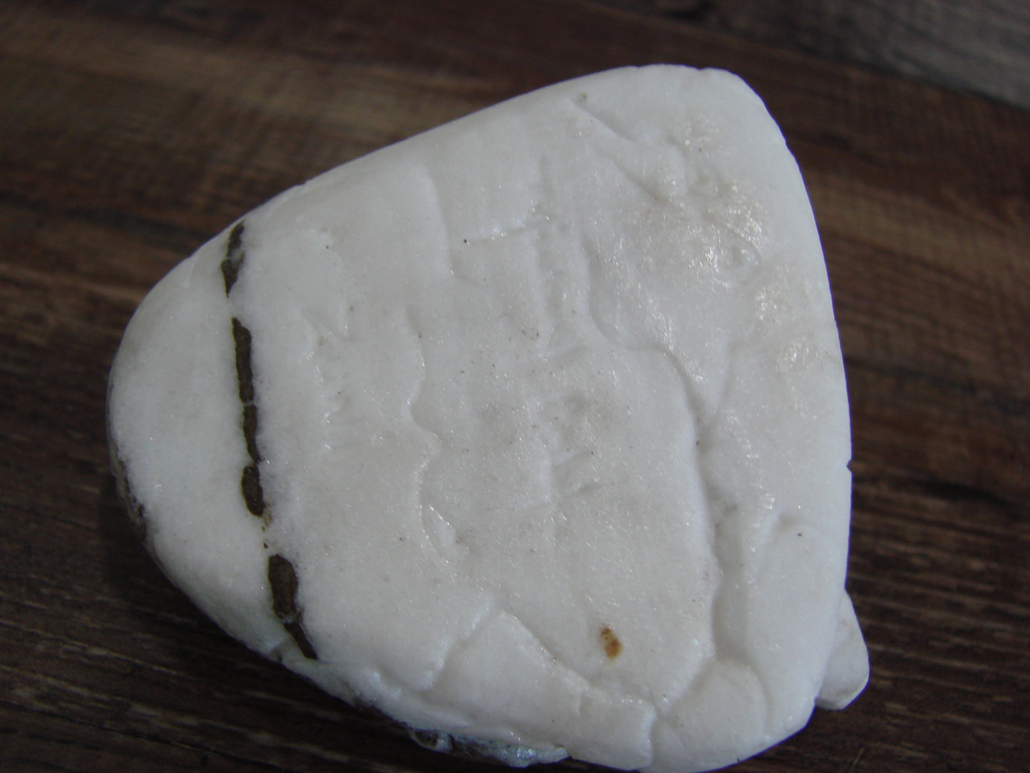 Native American Zuni Hand Carved Turtle Marble Fetish- Coble