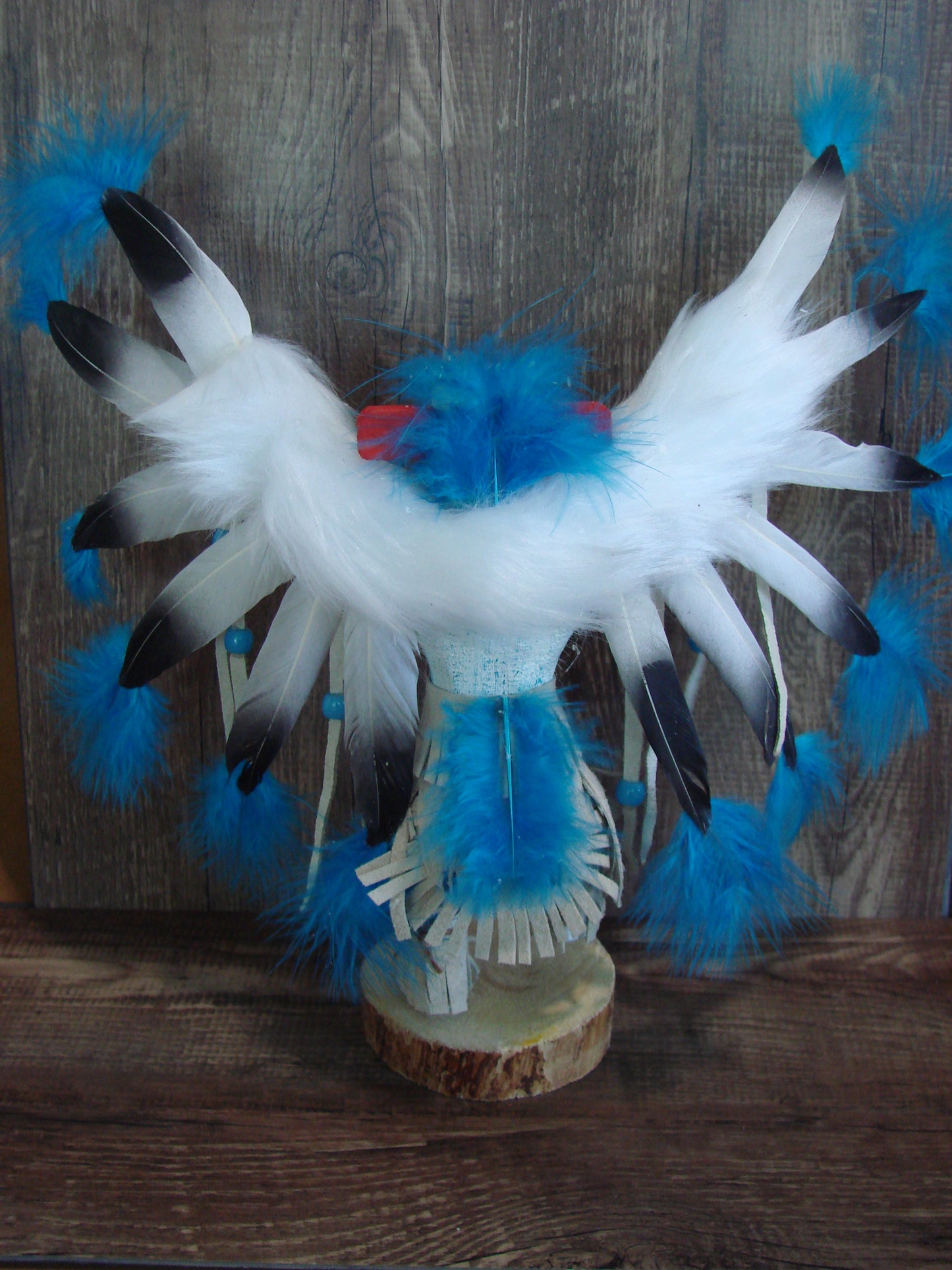 Native American Eagle Kachina Dancer by Lonjose