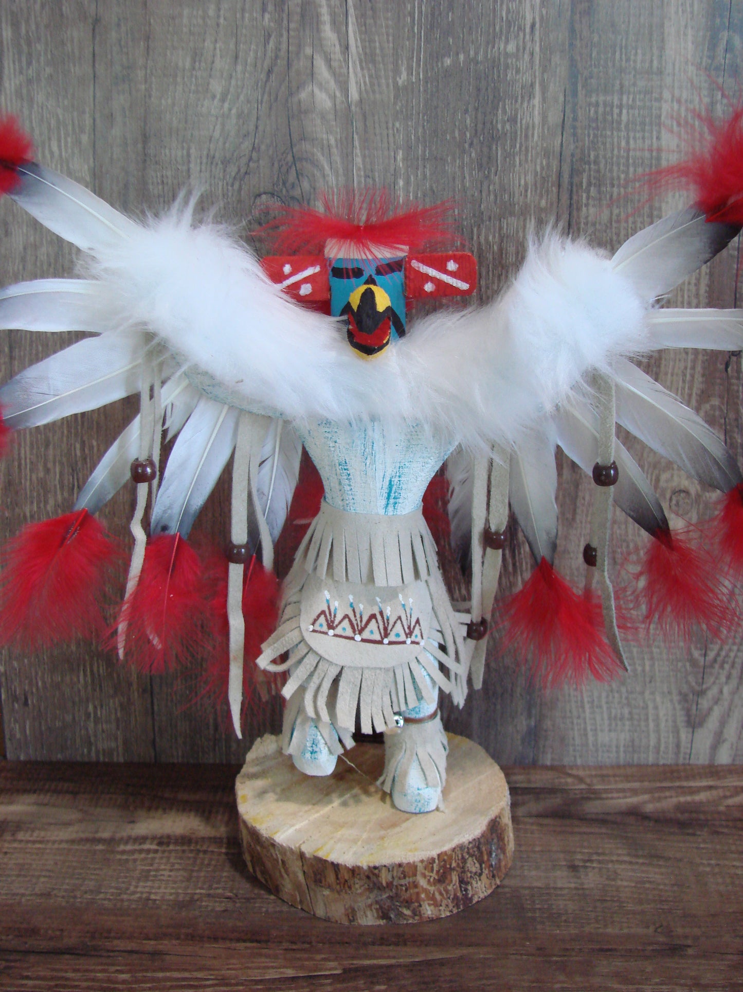 Native American Eagle Kachina Dancer by Lonjose