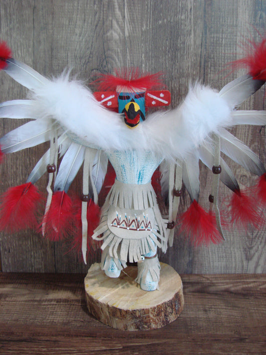 Native American Eagle Kachina Dancer by Lonjose